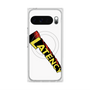 プレミアムスクエアケース with Pixelsnap［ LATENCY - Rock logo - White ］