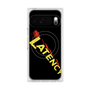 プレミアムスクエアケース with Pixelsnap［ LATENCY - Rock logo - Black ］