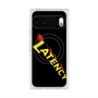 プレミアムスクエアケース with Pixelsnap［ LATENCY - Rock logo - Black ］