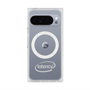 プレミアムスクエアケース with Pixelsnap［ LATENCY - Circle logo - Gray ］