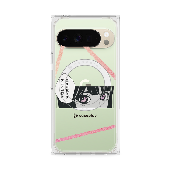 プレミアムスクエアケース with Pixelsnap［ YOUR CASE YOUR PLAY - オリジナル - アニメ/漫画好き ］