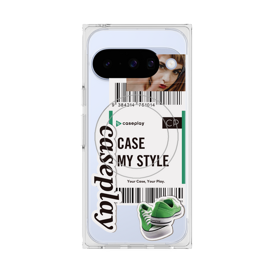 プレミアムスクエアケース with Pixelsnap［ YOUR CASE YOUR PLAY - オリジナル - ファッション好き ］