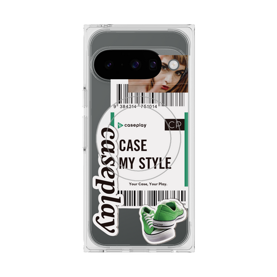 プレミアムスクエアケース with Pixelsnap［ YOUR CASE YOUR PLAY - オリジナル - ファッション好き ］