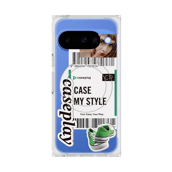 プレミアムスクエアケース with Pixelsnap［ YOUR CASE YOUR PLAY - オリジナル - ファッション好き ］