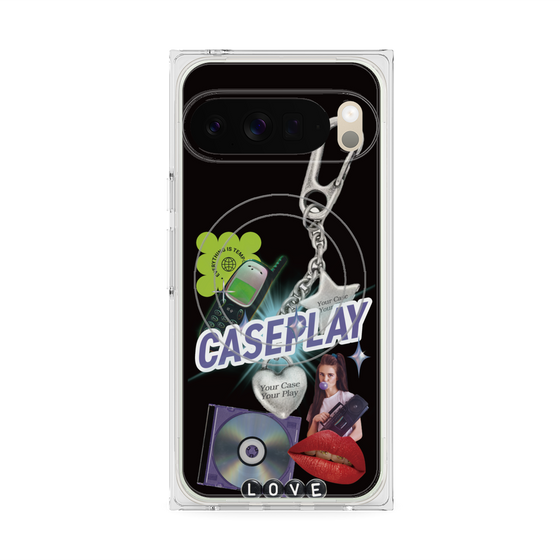 プレミアムスクエアケース with Pixelsnap［ YOUR CASE YOUR PLAY - オリジナル - 音楽好き ］