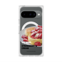 プレミアムスクエアケース with Pixelsnap［ ヴィレッジヴァンガードダイナー - ストロベリー＆クリームパンケーキ ］