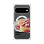 プレミアムスクエアケース with Pixelsnap［ ヴィレッジヴァンガードダイナー - ストロベリー＆クリームパンケーキ ］