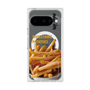 プレミアムスクエアケース with Pixelsnap［ ヴィレッジヴァンガードダイナー - シューストリングポテト ］