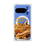 プレミアムスクエアケース with Pixelsnap［ ヴィレッジヴァンガードダイナー - シューストリングポテト ］