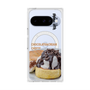 プレミアムスクエアケース with Pixelsnap［ ヴィレッジヴァンガードダイナー - チョコレート&クリームチーズパンケーキ ］