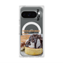 プレミアムスクエアケース with Pixelsnap［ ヴィレッジヴァンガードダイナー - チョコレート&クリームチーズパンケーキ ］