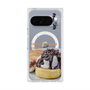 プレミアムスクエアケース with Pixelsnap［ ヴィレッジヴァンガードダイナー - チョコレート&クリームチーズパンケーキ ］