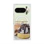 プレミアムスクエアケース with Pixelsnap［ ヴィレッジヴァンガードダイナー - チョコレート&クリームチーズパンケーキ ］