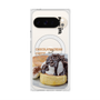 プレミアムスクエアケース with Pixelsnap［ ヴィレッジヴァンガードダイナー - チョコレート&クリームチーズパンケーキ ］