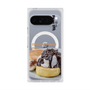プレミアムスクエアケース with Pixelsnap［ ヴィレッジヴァンガードダイナー - チョコレート&クリームチーズパンケーキ ］