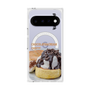 プレミアムスクエアケース with Pixelsnap［ ヴィレッジヴァンガードダイナー - チョコレート&クリームチーズパンケーキ ］