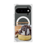 プレミアムスクエアケース with Pixelsnap［ ヴィレッジヴァンガードダイナー - チョコレート&クリームチーズパンケーキ ］