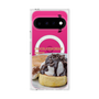 プレミアムスクエアケース with Pixelsnap［ ヴィレッジヴァンガードダイナー - チョコレート&クリームチーズパンケーキ ］