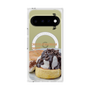 プレミアムスクエアケース with Pixelsnap［ ヴィレッジヴァンガードダイナー - チョコレート&クリームチーズパンケーキ ］