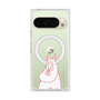 プレミアムスクエアケース with Pixelsnap［ MOOMIN - Blushing face ］