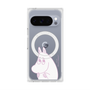プレミアムスクエアケース with Pixelsnap［ MOOMIN - Fearful face ］