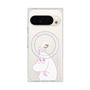 プレミアムスクエアケース with Pixelsnap［ MOOMIN - Fearful face ］