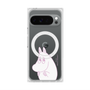 プレミアムスクエアケース with Pixelsnap［ MOOMIN - Fearful face ］