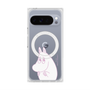 プレミアムスクエアケース with Pixelsnap［ MOOMIN - Fearful face ］