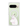 プレミアムスクエアケース with Pixelsnap［ MOOMIN - Fearful face ］