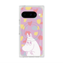 プレミアムスクエアケース with Pixelsnap［ MOOMIN - Fearful face - color ］