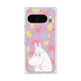 プレミアムスクエアケース with Pixelsnap［ MOOMIN - Fearful face - color ］