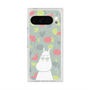 プレミアムスクエアケース with Pixelsnap［ MOOMIN - Troubled face - color ］