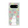 プレミアムスクエアケース with Pixelsnap［ MOOMIN - Troubled face - color ］