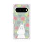 プレミアムスクエアケース with Pixelsnap［ MOOMIN - Troubled face - color ］
