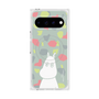 プレミアムスクエアケース with Pixelsnap［ MOOMIN - Troubled face - color ］