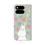 プレミアムスクエアケース with Pixelsnap［ MOOMIN - Troubled face - color ］