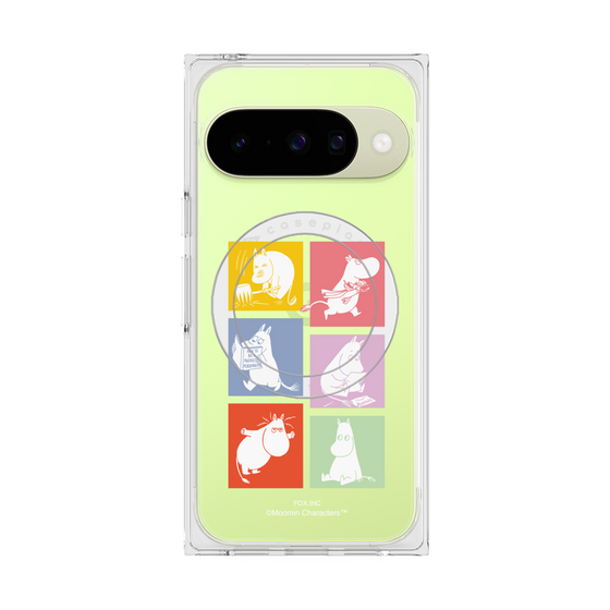 プレミアムスクエアケース with Pixelsnap［ MOOMIN - MOOMIN/B ］