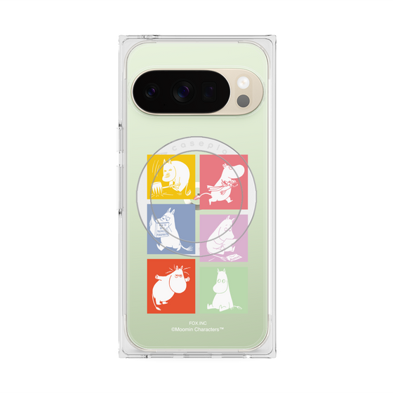 プレミアムスクエアケース with Pixelsnap［ MOOMIN - MOOMIN/B ］