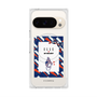 プレミアムスクエアケース with Pixelsnap［ ELLE×マイメロディ＆クロミ - トリコロールカラーグラフィック3 ］