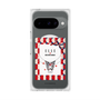 プレミアムスクエアケース with Pixelsnap［ ELLE×マイメロディ＆クロミ - トリコロールカラーグラフィック4 ］
