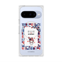 プレミアムスクエアケース with Pixelsnap［ ELLE×マイメロディ＆クロミ - トリコロールカラーグラフィック5 ］