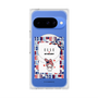 プレミアムスクエアケース with Pixelsnap［ ELLE×マイメロディ＆クロミ - トリコロールカラーグラフィック5 ］