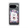 プレミアムスクエアケース with Pixelsnap［ ELLE×マイメロディ＆クロミ - トリコロールカラーグラフィック5 ］