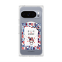 プレミアムスクエアケース with Pixelsnap［ ELLE×マイメロディ＆クロミ - トリコロールカラーグラフィック5 ］