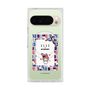 プレミアムスクエアケース with Pixelsnap［ ELLE×マイメロディ＆クロミ - トリコロールカラーグラフィック5 ］