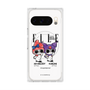 プレミアムスクエアケース with Pixelsnap［ ELLE×マイメロディ＆クロミ - 表紙風 ］