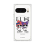 プレミアムスクエアケース with Pixelsnap［ ELLE×マイメロディ＆クロミ - 表紙風 ］