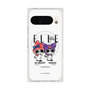 プレミアムスクエアケース with Pixelsnap［ ELLE×マイメロディ＆クロミ - 表紙風 ］