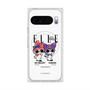プレミアムスクエアケース with Pixelsnap［ ELLE×マイメロディ＆クロミ - 表紙風 ］