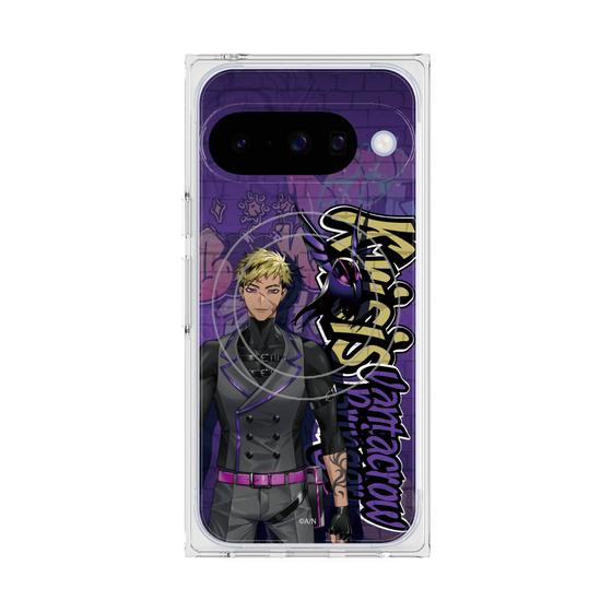 プレミアムスクエアケース with Pixelsnap［ NIJISANJI EN - Vantacrow Bringer - ストリート ］